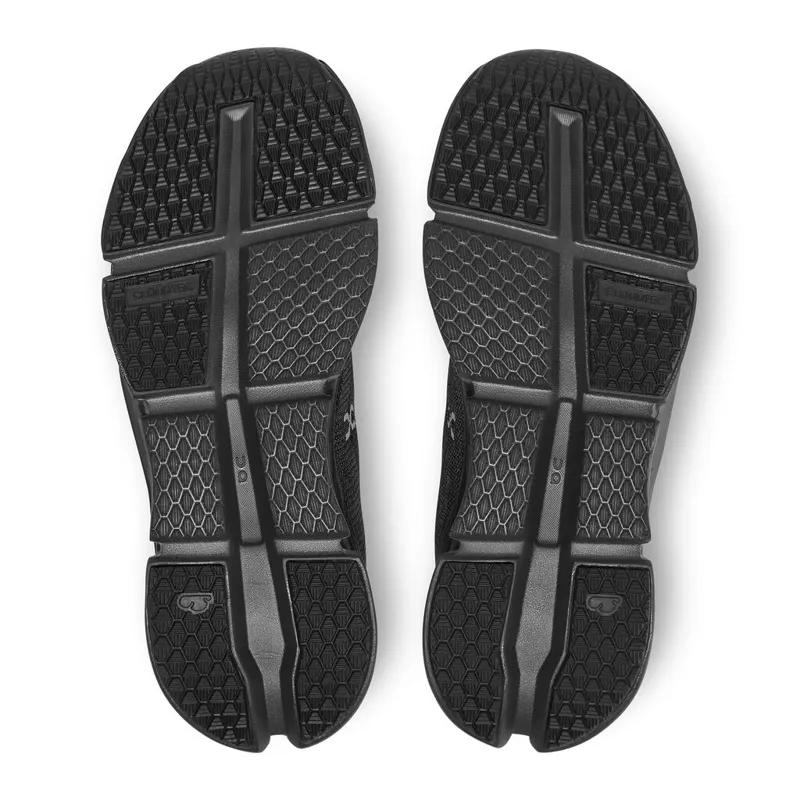 On Cloudgo Womens Running Shoe in Black/Eclipse-1